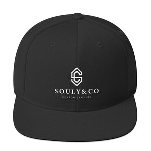 Souly Logo Vintage Snapback Hat